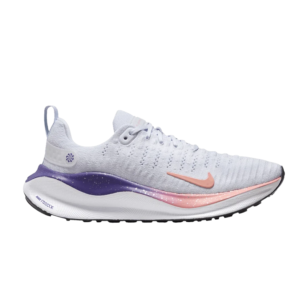 Krossovki-Nike-ReactX-Infinity-Run-Football-Grey-Court-Purple