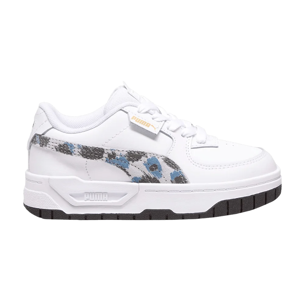 Krossovki-Puma-Cali-Dream-Little-Kid-Animal-Print-White-Racing-Blue
