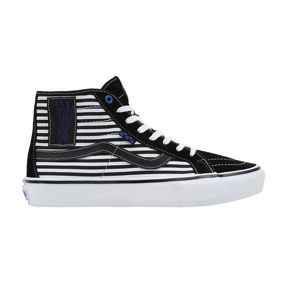 Кроссовки Vans Breana Geering x Skate Sk8-Hi Decon 'Black White'