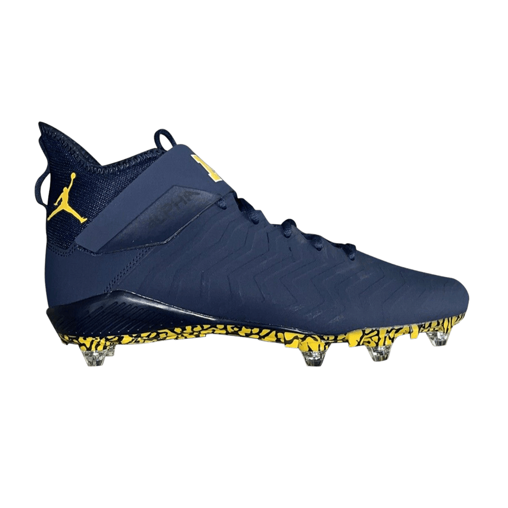 Кроссовки Air Jordan Alpha Menace Pro 2 Mid 'Michigan Wolverines'