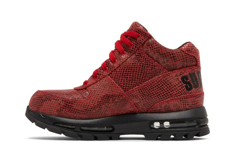 Supreme x Nike Air Max Goadome 'Red Snakeskin'