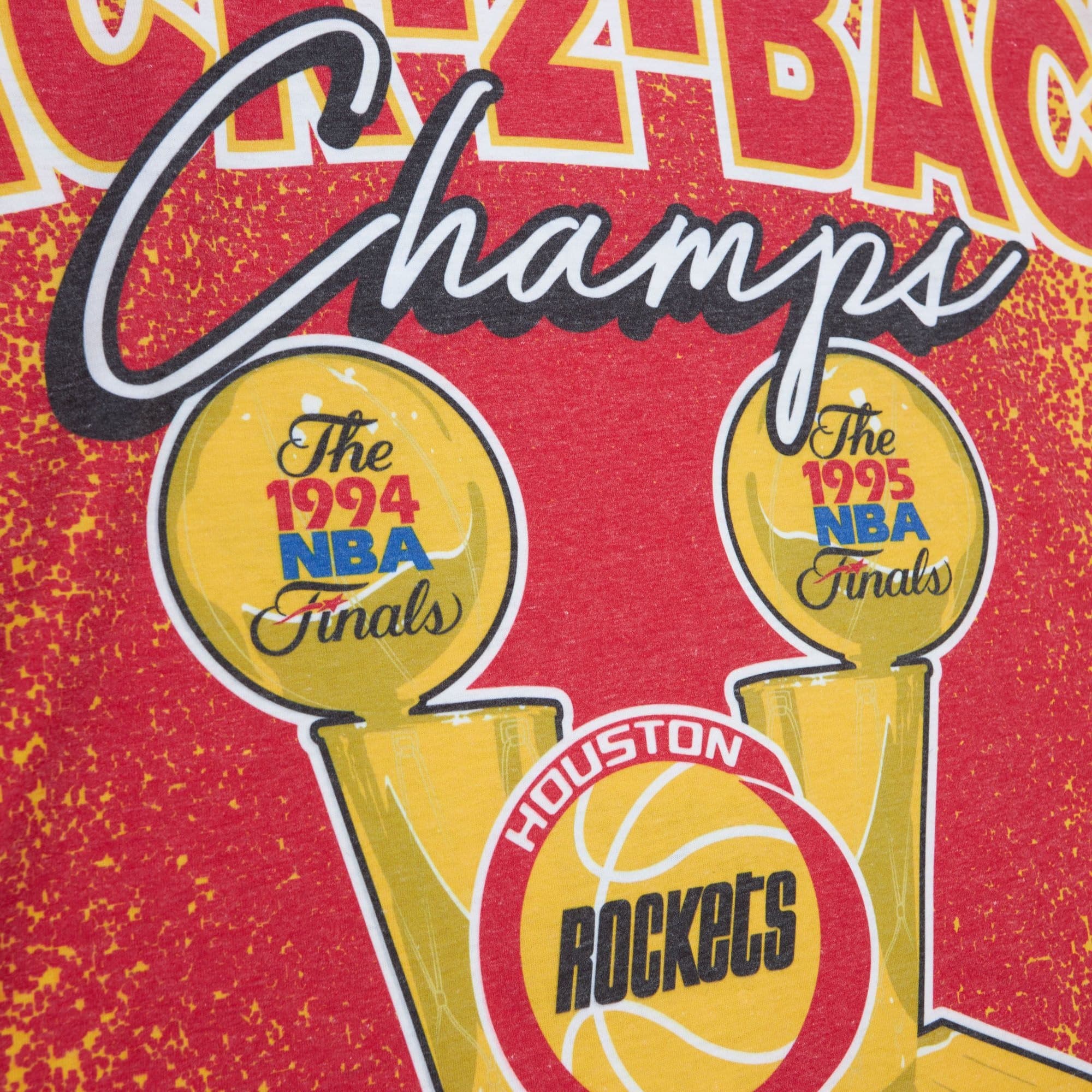 Футболка Mitchell & Ness Champ City Sublimated SS Houston Rockets T-Shirt