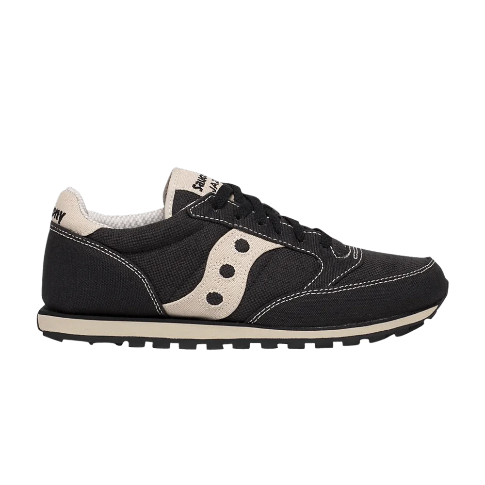 Krossovki-Saucony-Jazz-Low-Pro-Vegan-Black-Oatmeal