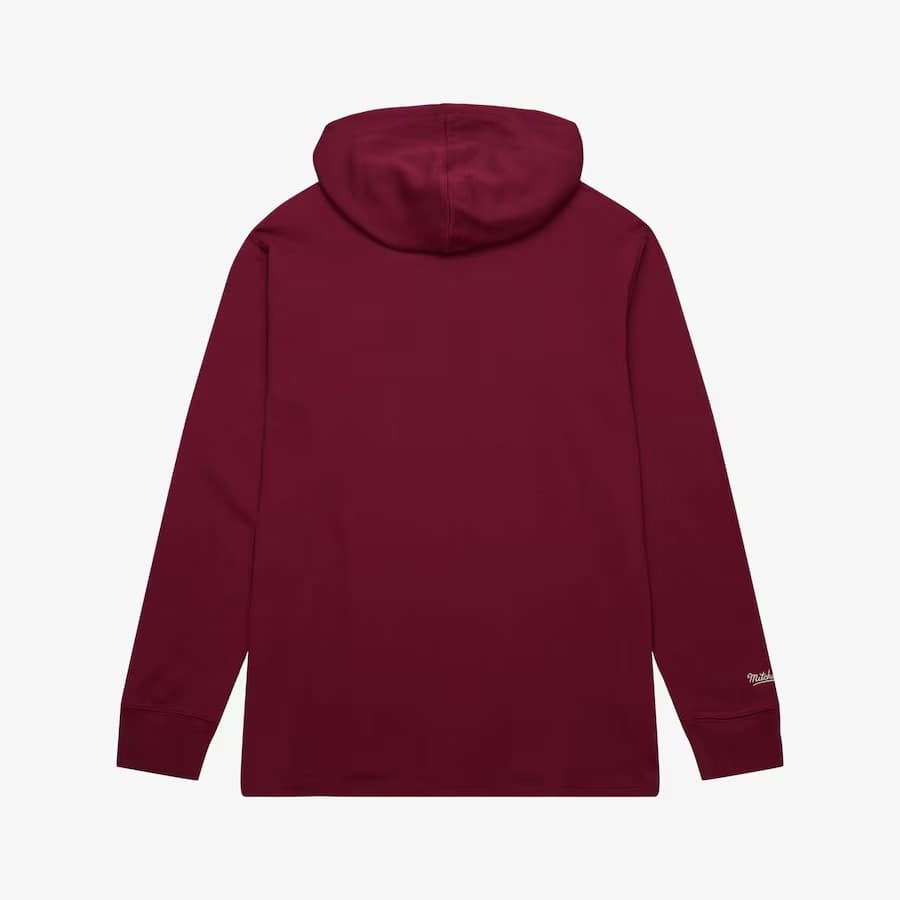 Худи Mitchell & Ness Red Colorado Avalanche Thermal Lightweight Pullover Hoodie