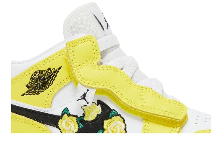 Кроссовки Air Jordan 1 Mid ALT PS 'Dynamic Yellow'