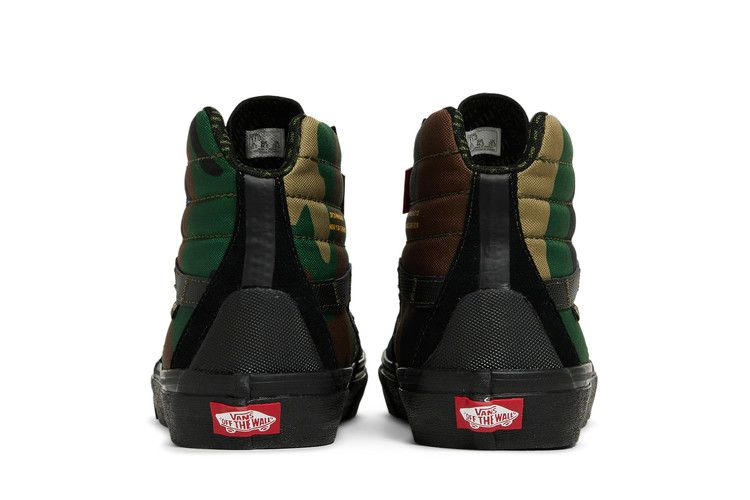 DEFCON x Vans Sk8-Hi Notchback GTX 'Black Woodland Camo'