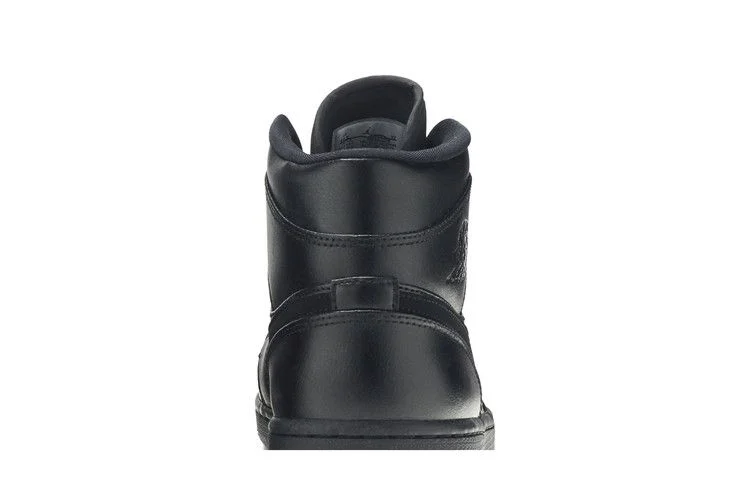 Кроссовки Air Jordan 1 Mid 'Triple Black'
