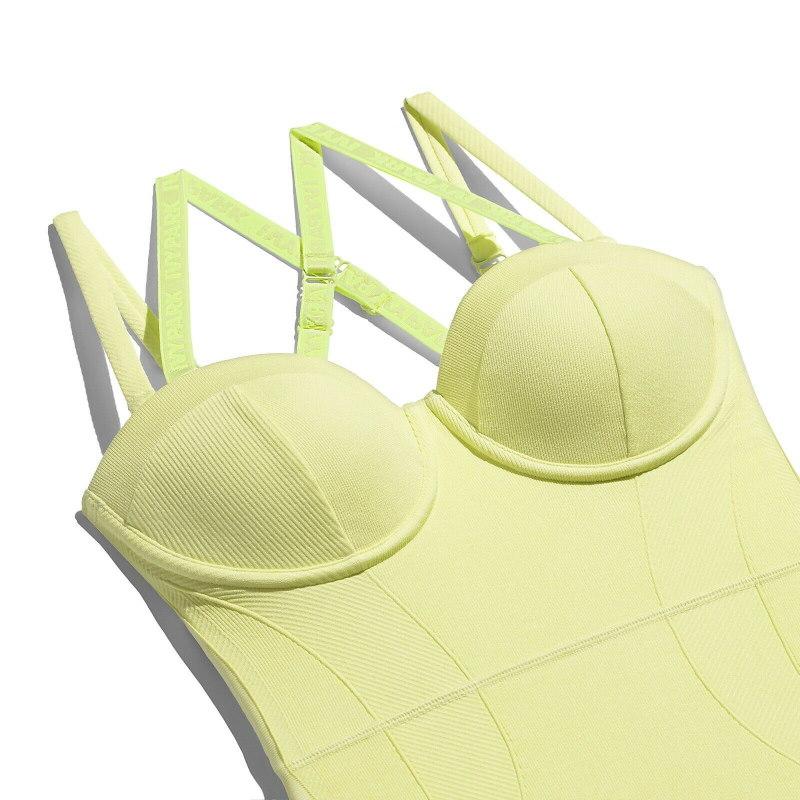 Комбинезон adidas Ivy Park Knit Catsuit Yellow Tint