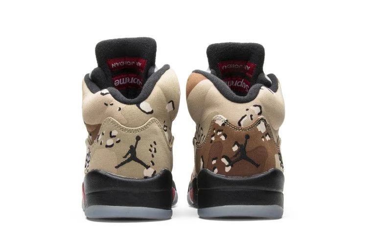Кроссовки Supreme x Air Jordan 5 Retro 'Desert Camo'
