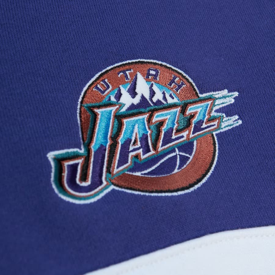 Худи Mitchell & Ness Black Utah Jazz Head Coach Pullover Hoodie