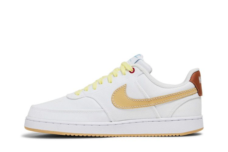 Nike Court Vision Low Canvas 'White Sesame'
