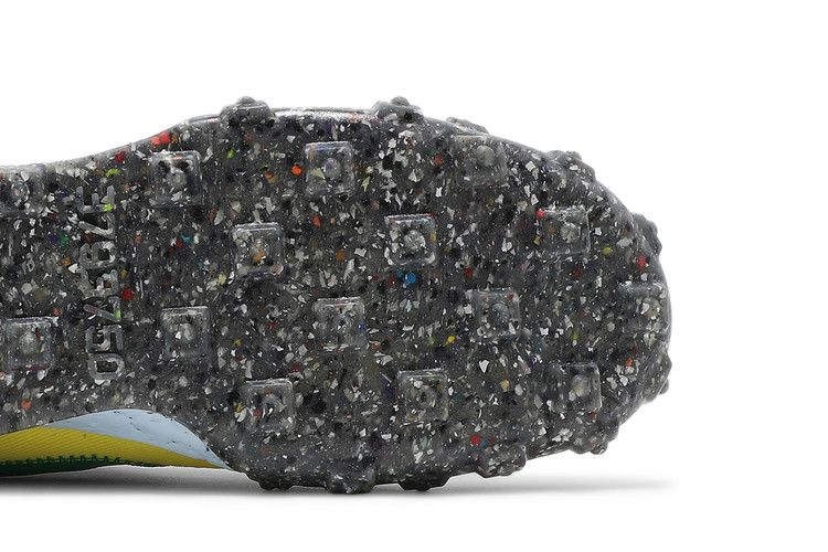 Кроссовки Nike Wmns Waffle Racer Crater 'Yellow Strike Roma Green'