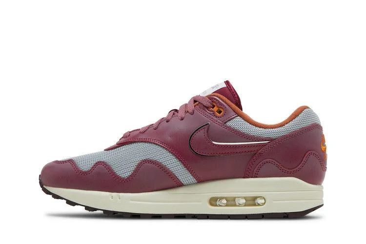 Кроссовки Patta x Nike Air Max 1 'Rush Maroon'