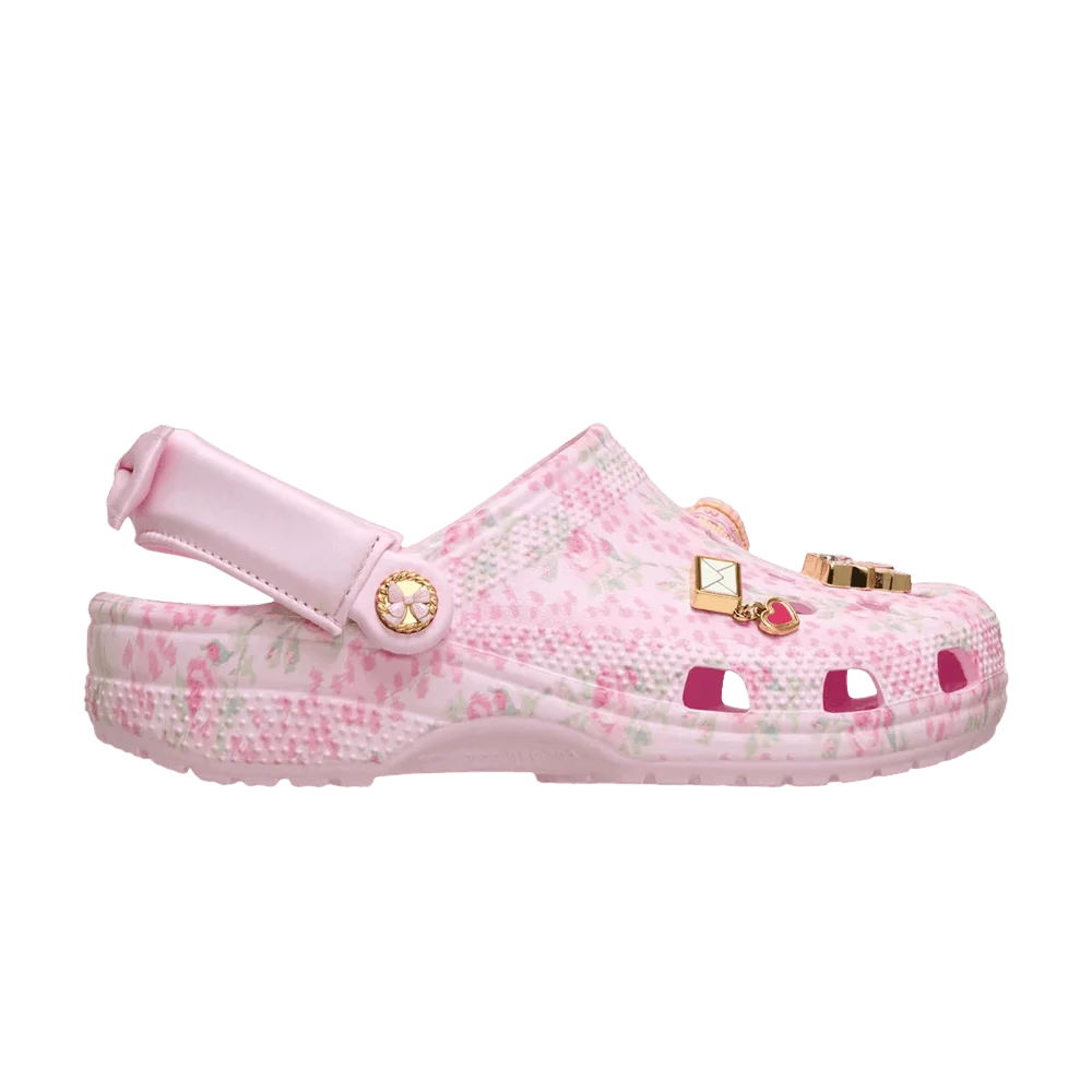 Кроссовки LoveShackFancy x Crocs Classic Clog 'Pink Milk'