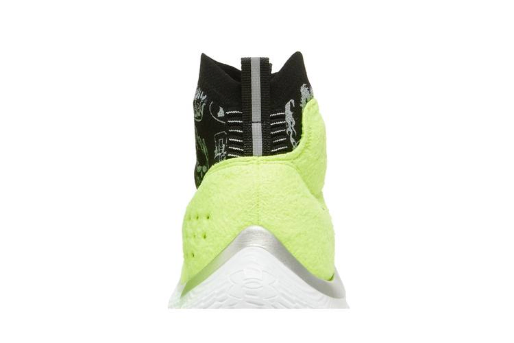 Кроссовки Curry Brand Diet Starts Monday x Curry 4 FloTro 'Tennis Ball'