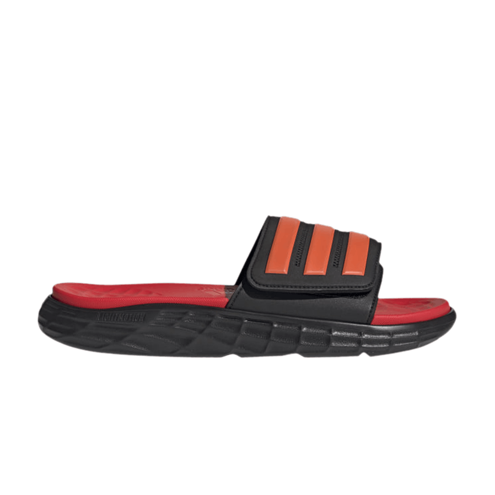 Adidas Duramo SL Slide 'Black Solar Red'