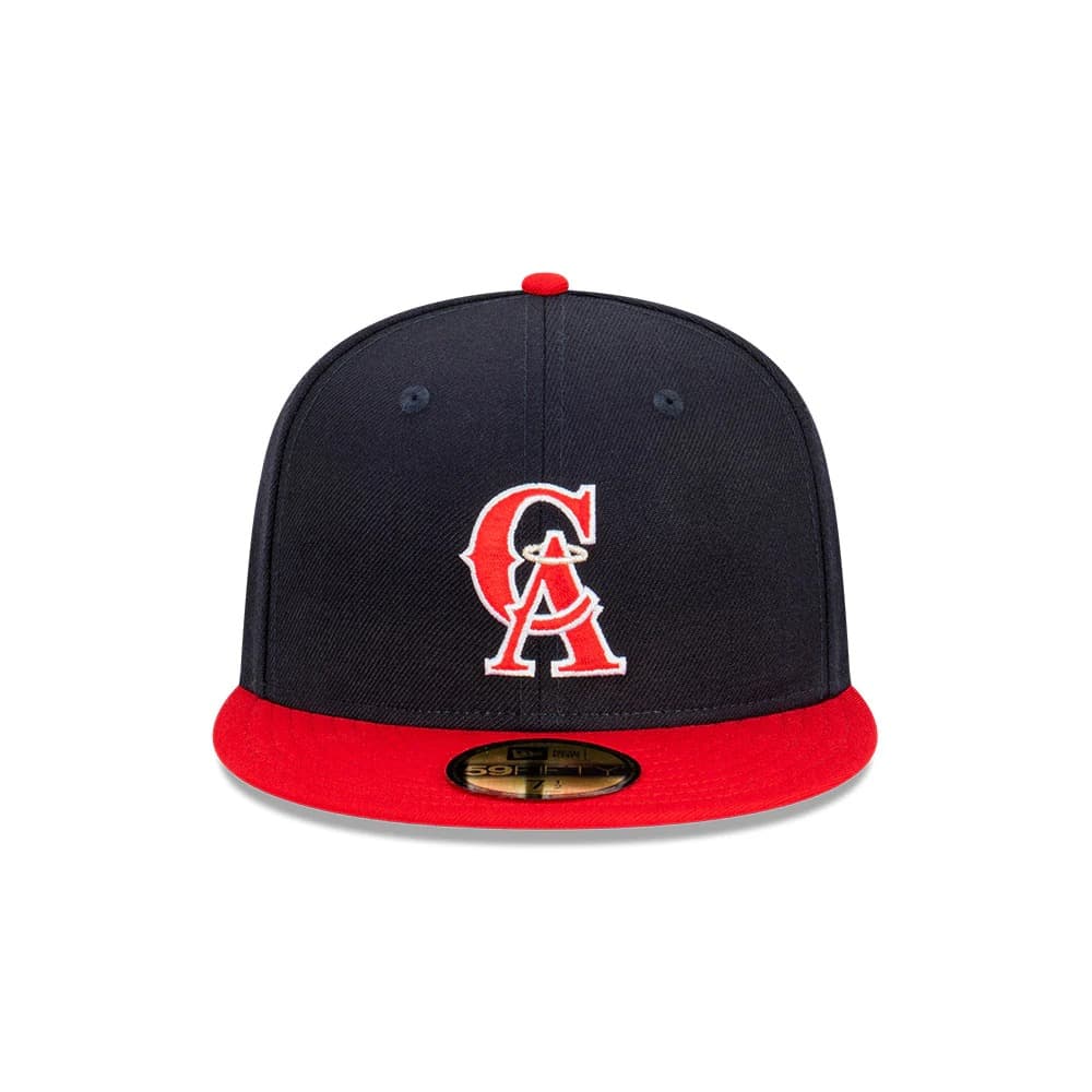 Бейсболка New Era California Angels Cooperstown 59FIFTY MLB Fitted Hat