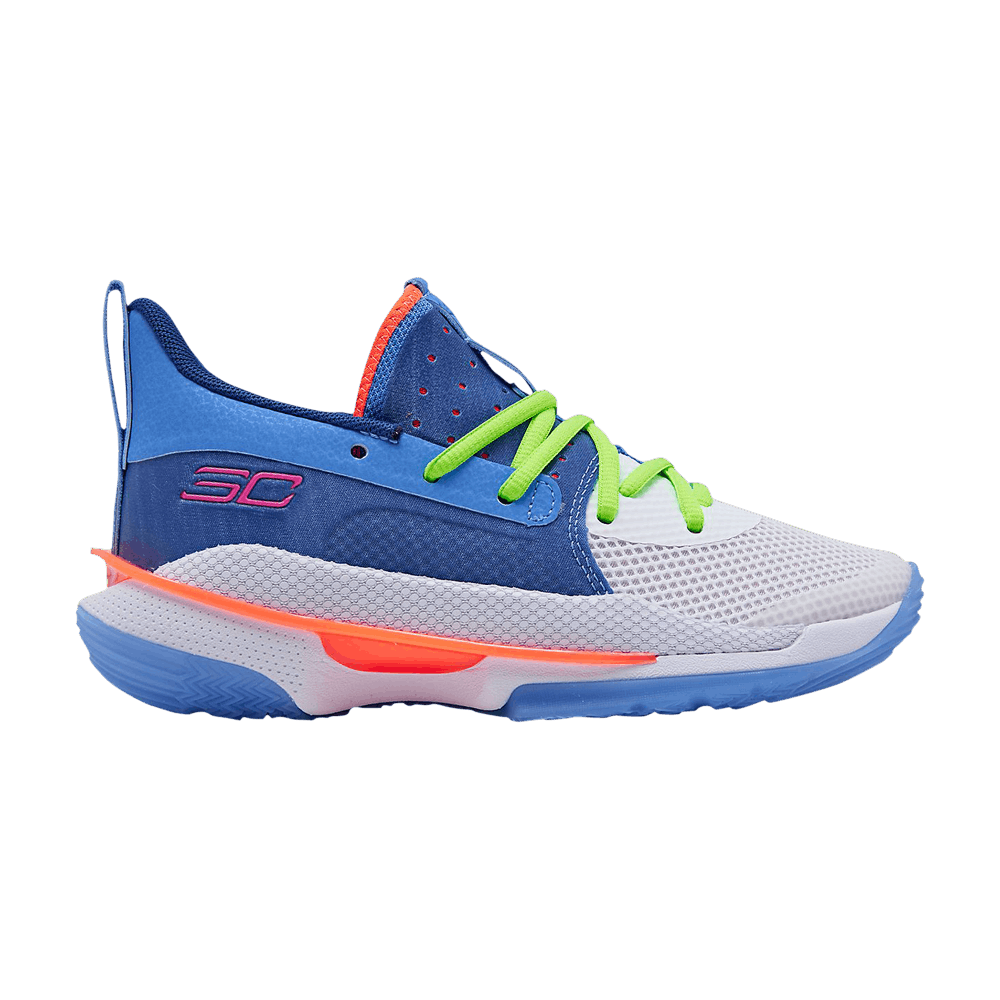 Кроссовки Under Armour Curry 7 Big Kids 'Super Soaker'