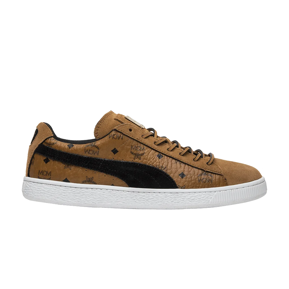 Krossovki-MCM-x-Puma-Suede-Buckthorn-Brown