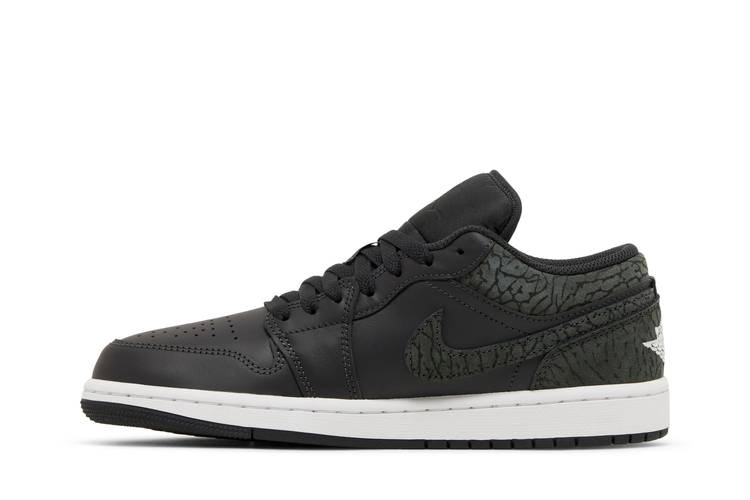 Кроссовки Air Jordan 1 Low SE 'Black Elephant'