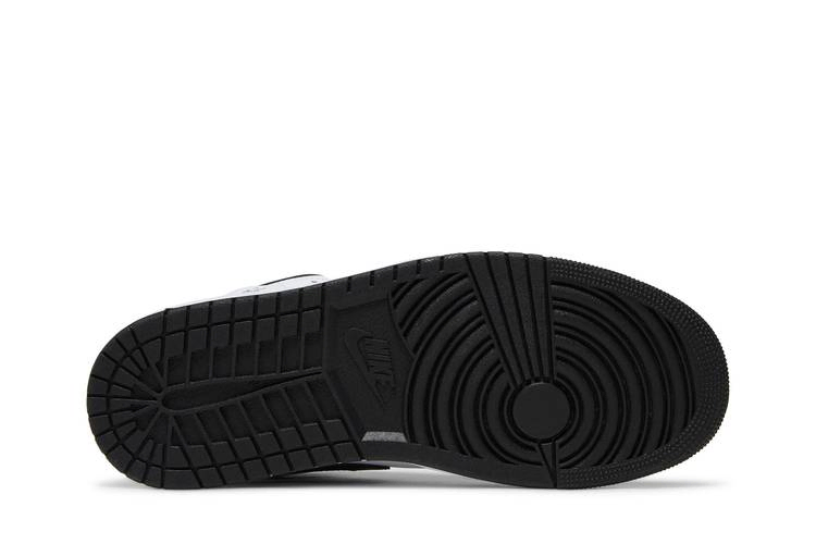 Кроссовки Air Jordan 1 Mid 'White Black'