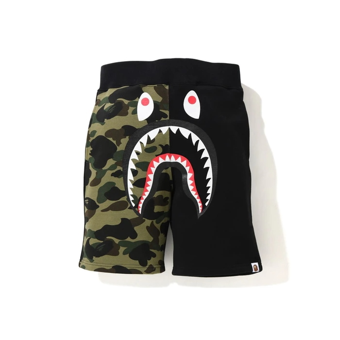 Спортивные шорты BAPE Shark Sweat Shorts (SS21) Black