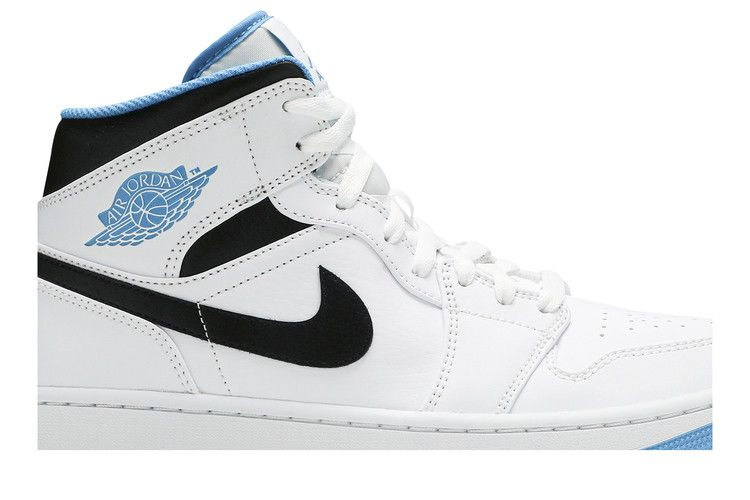 Кроссовки Air Jordan 1 Mid 'Laser Blue'