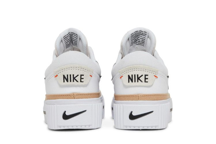 Кроссовки Nike Wmns Court Legacy Lift 'White Hemp'