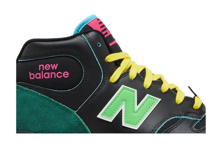 Кроссовки Natas Kuapas x New Balance Numeric 480 High 'Black Lime Green'