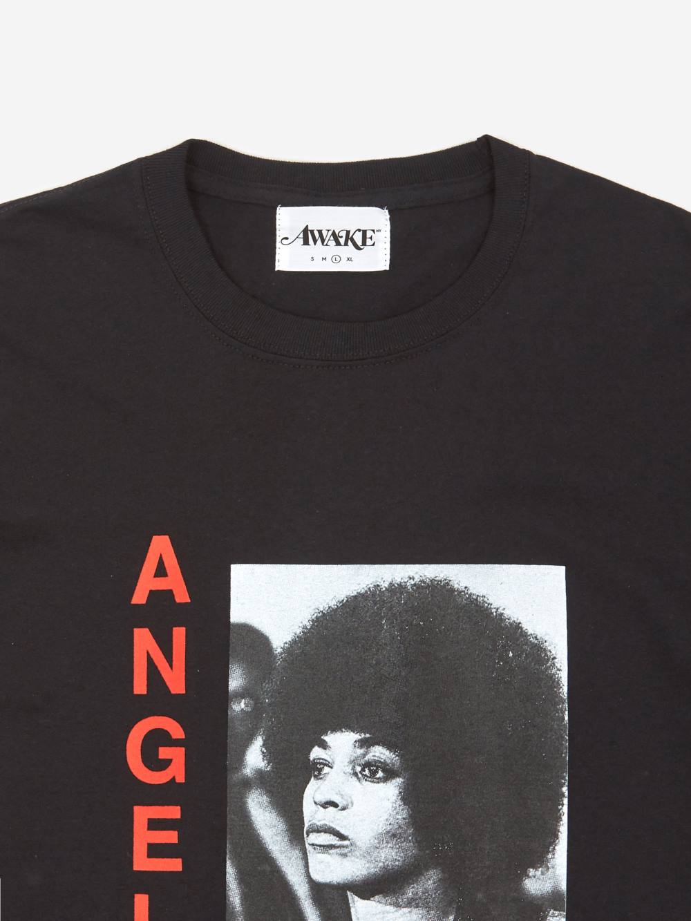 Футболка Awake Angela Davis T-shirt Black