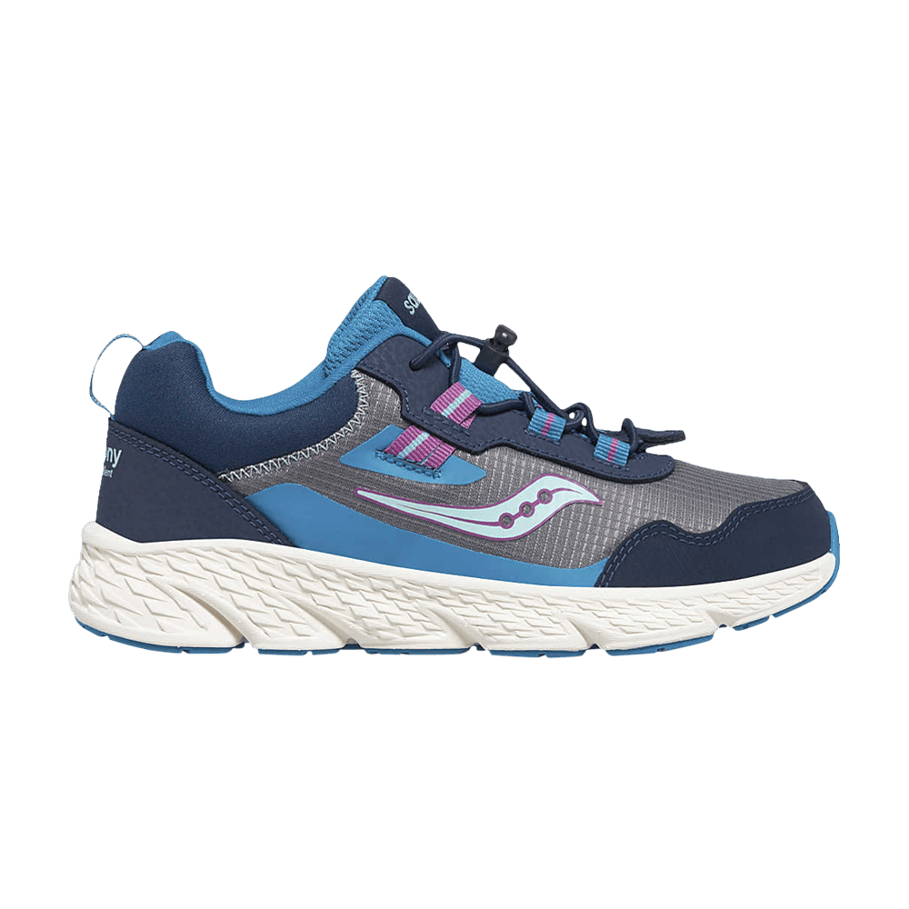 Кроссовки Saucony Wind Shield 3.0 Big Kid 'Navy Grey'