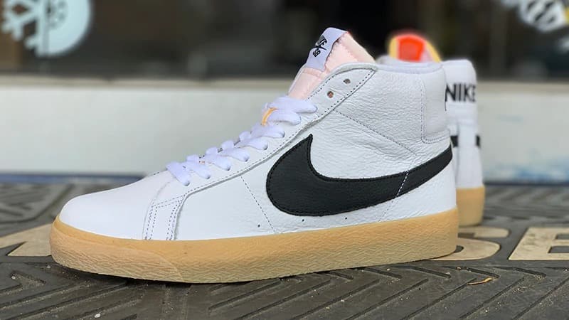 Кроссовки Nike Zoom Blazer Mid SB 'Orange Label'