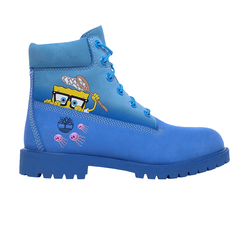 Krossovki-Timberland-SpongeBob-SquarePants-x-6-Inch-Premium-Waterproof-Boot-Junior-Jellyfish