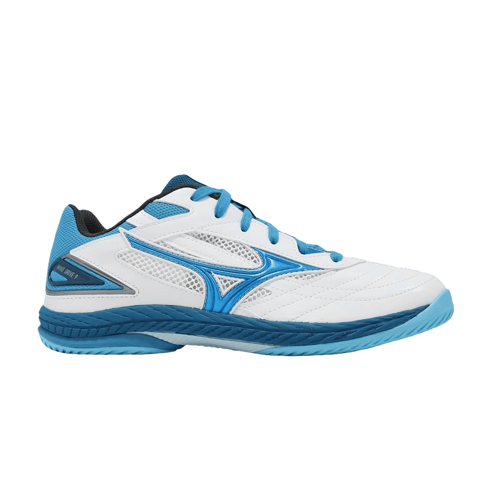 Кроссовки Mizuno Wave Drive 9 'White Moroccan Blue'