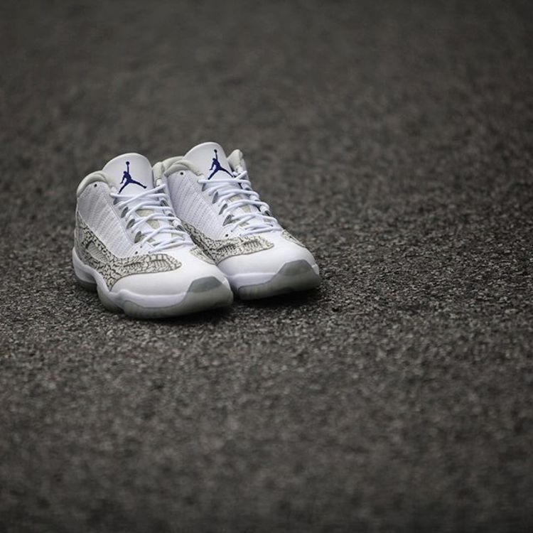 Кроссовки Air Jordan 11 Retro Low IE 'Cobalt' 2015