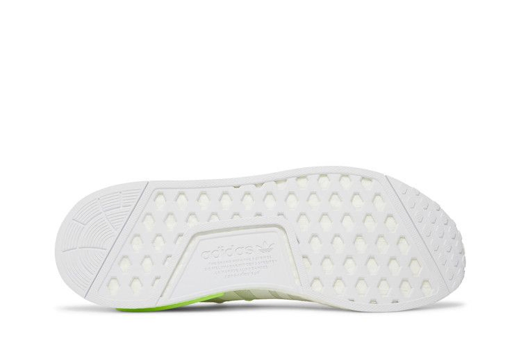 Кроссовки Adidas NMD_R1 'White Solar Green'