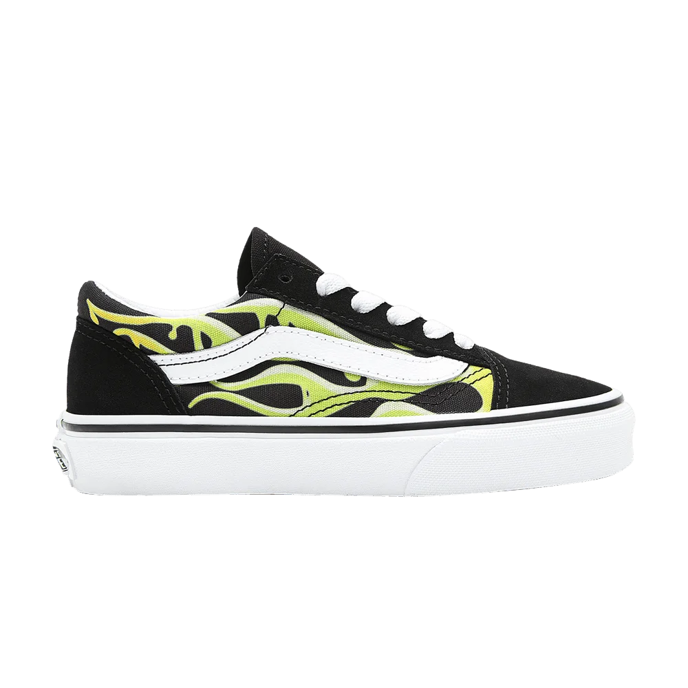 Krossovki-Vans-Old-Skool-Kids-Slime-Flame