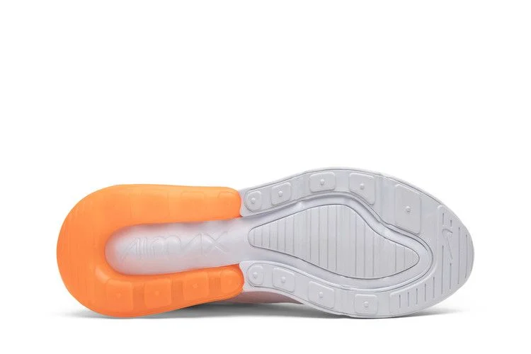 Кроссовки Nike Air Max 270 'White Total Orange'