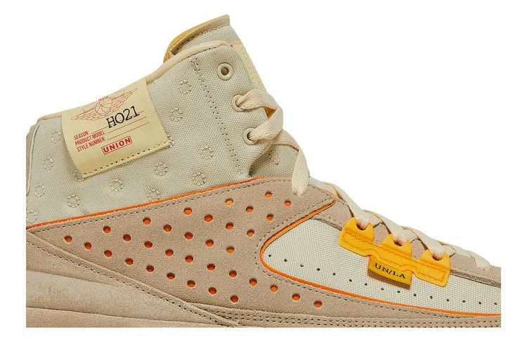 Кроссовки Union LA x Air Jordan 2 Retro SP 'Rattan'