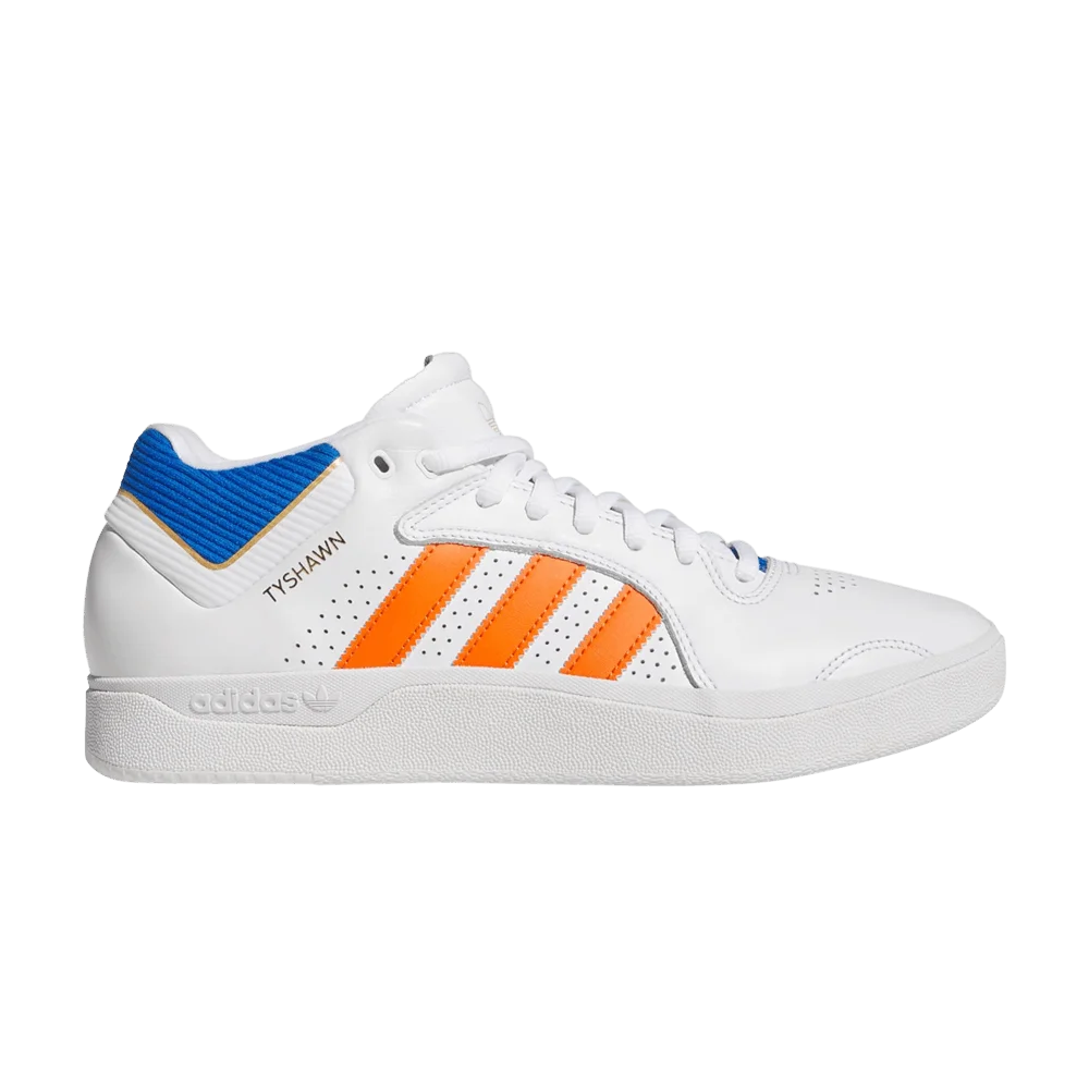 Кроссовки Adidas Tyshawn 'White Orange Blue Bird'