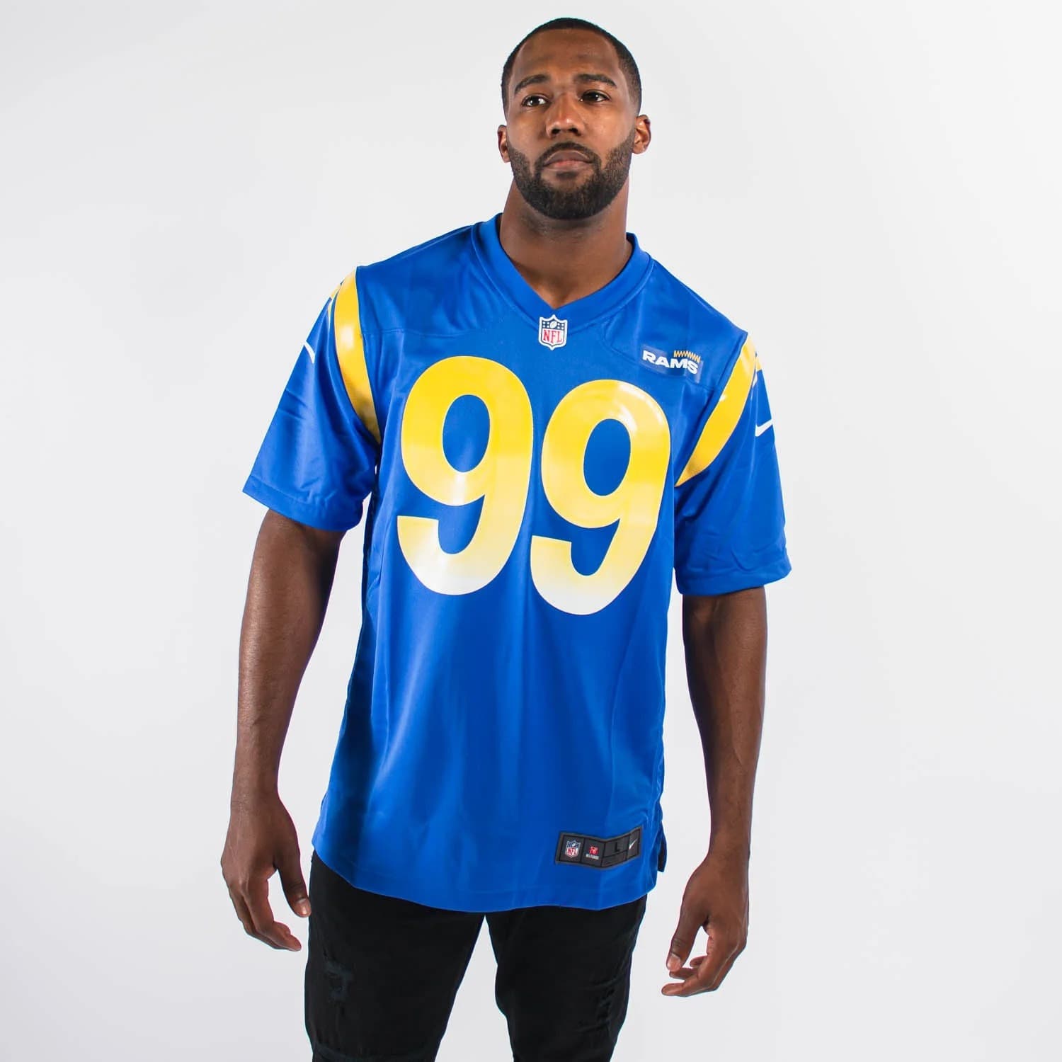 Nike-Aaron-Donald-Los-Angeles-Rams-Home-NFL-Game-Jersey-2