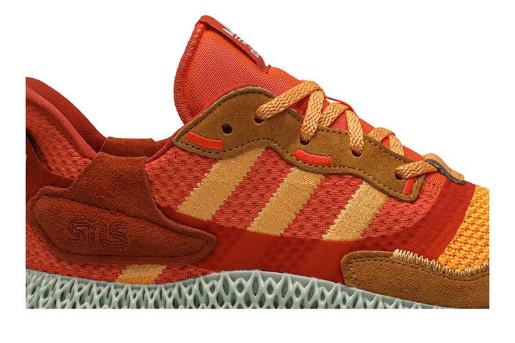 Кроссовки Sneakersnstuff x adidas ZX 4000 4D 'Sunrise'