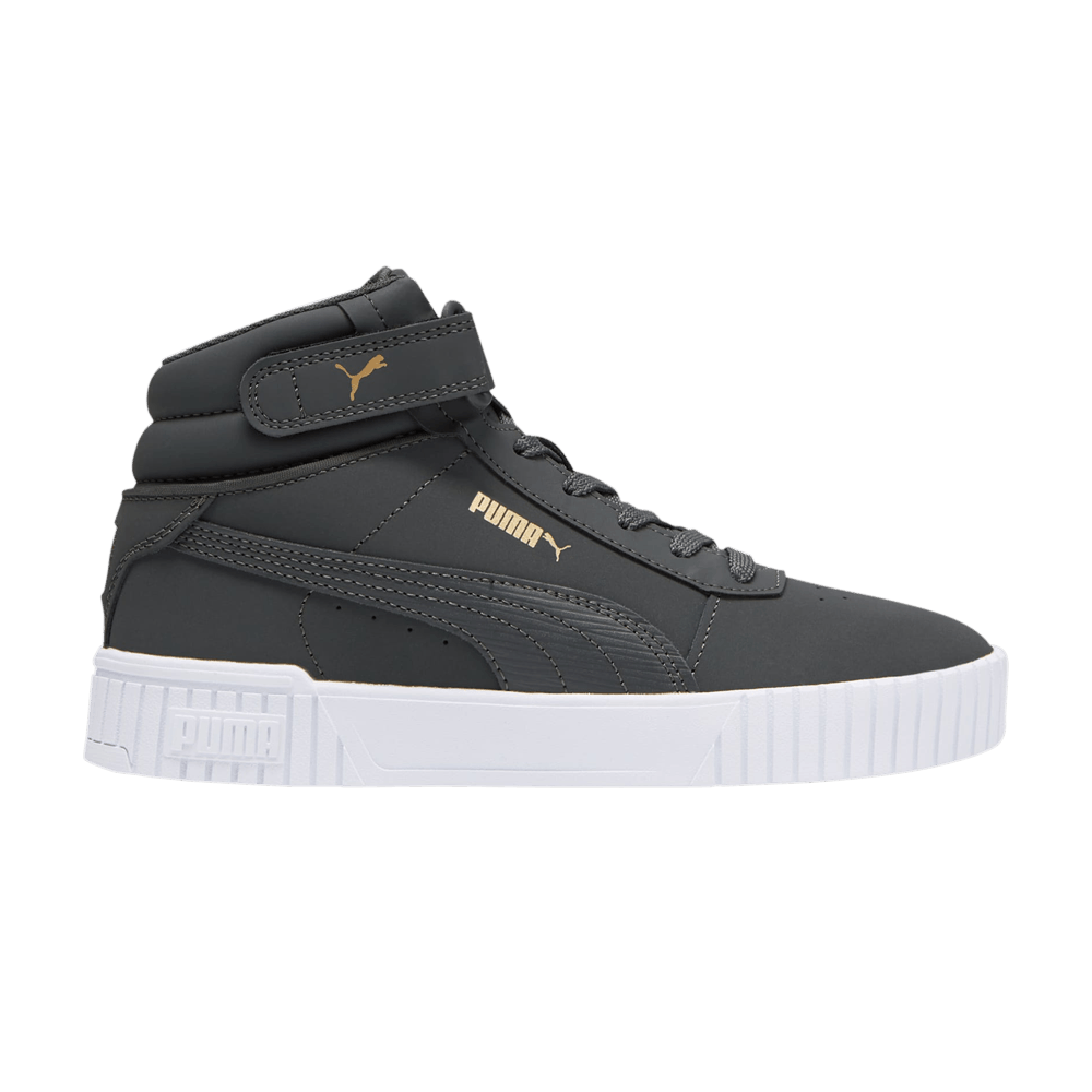 Кроссовки Puma Wmns Caina 2.0 Mid Lux 'Asphalt Team Gold'