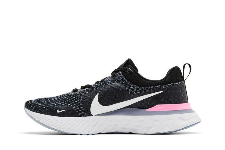 Кроссовки Nike React Infinity Run Flyknit 3 'Black Football Grey Pink'