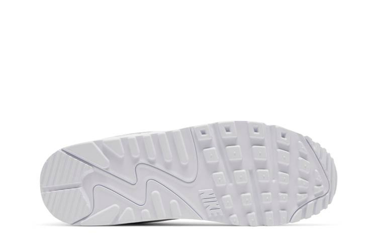 Кроссовки Nike Air Max 90 Premium 'White Metallic Silver'