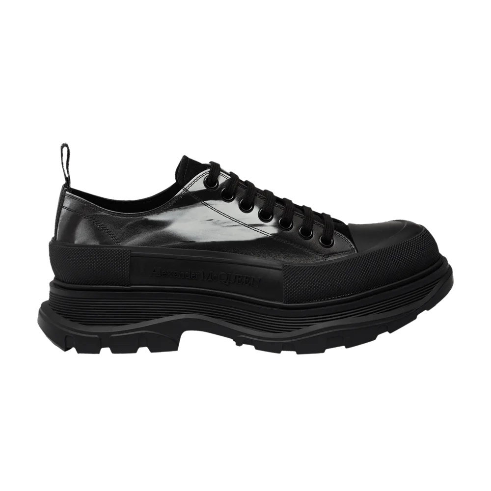 Кроссовки Alexander McQueen Tread Slick Lace Up 'Solarised Flower - Black'