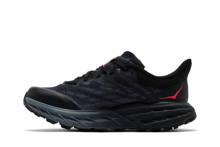 Krossovki-HOKA-Wmns-Speedgoat-5-GORE-TEX-Black-Red-2