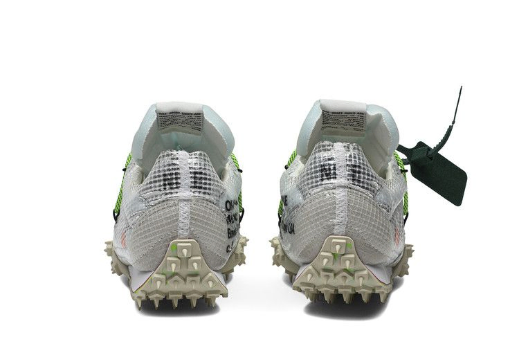 Кроссовки Off-White x Nike Wmns Waffle Racer 'Electric Green'