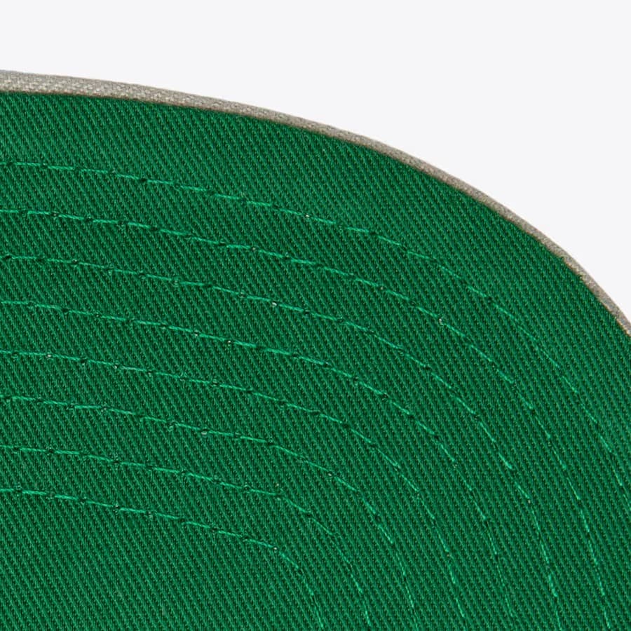 Бейсболка Mitchell & Ness Kelly Green Gray Philadelphia Eagles Team 2 Tone 2.0 Snapback Hat