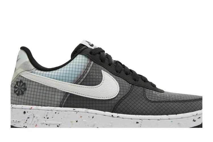 Кроссовки Nike Air Force 1 Crater 'Move To Zero - Black White'